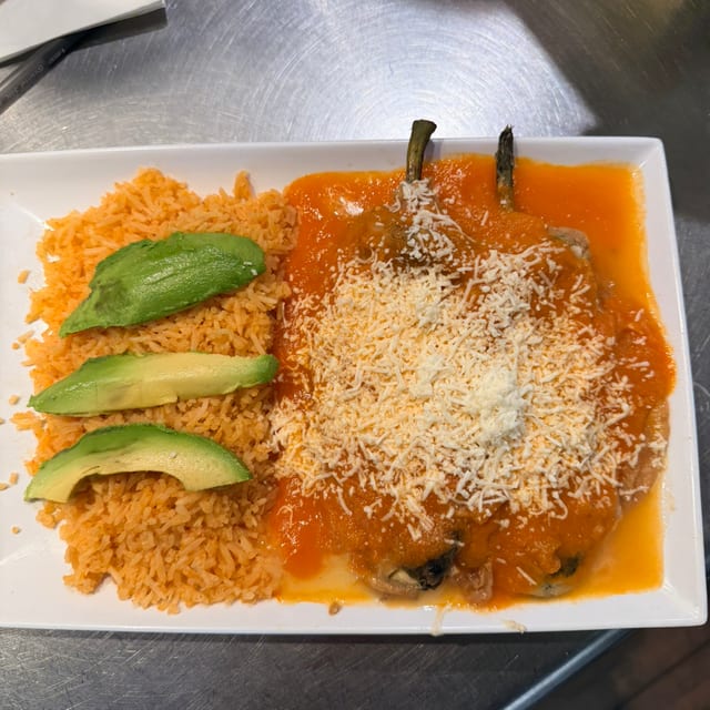 Chiles Rellenos.